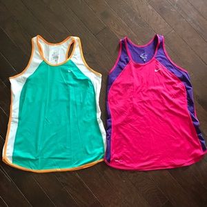 Nike Women’s Dri-Fit Tanks Activewear Size Medium